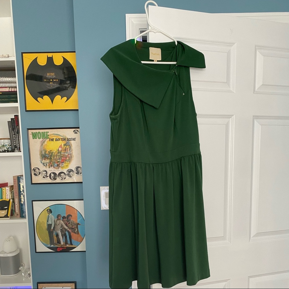 Modcloth Trolley Tour Dress in Pine 🌲